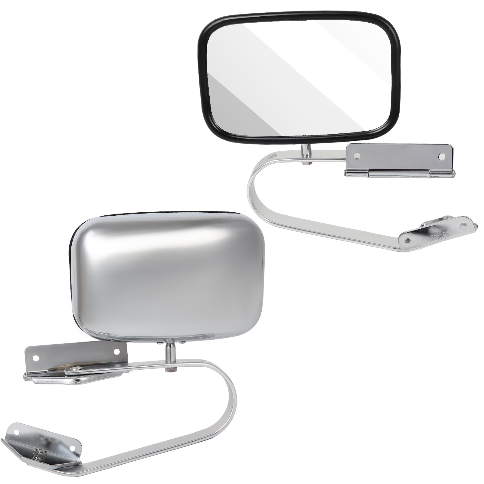 ECCPP front view mirrors pair showing fit and restored appearance benefit