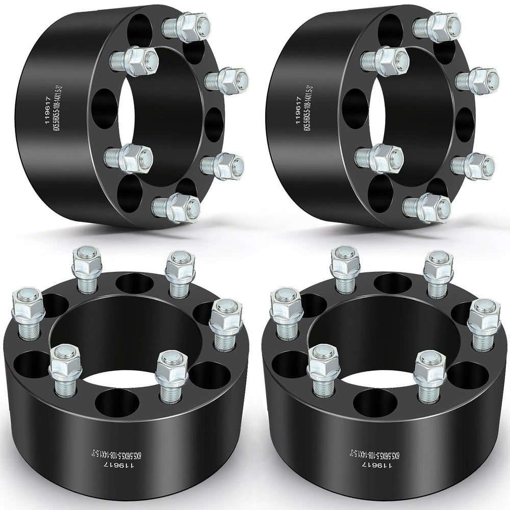 ECCPP front view spacer set showing kit completeness and easy fit