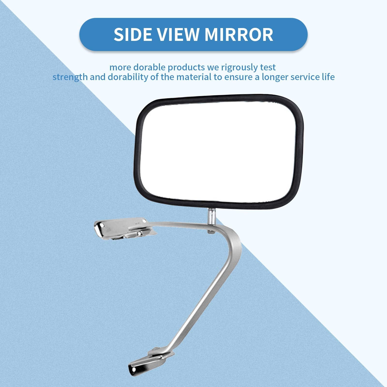 ECCPP mirror housing folded position demonstrating compact protection in garages