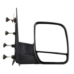 ECCPP front view of passenger mirror showing glass and housing benefit clear sightline