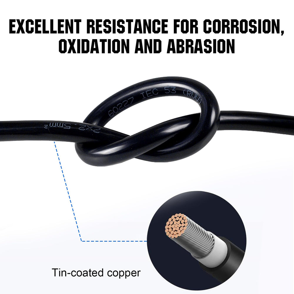 ECO-WORTHY lug mounted on battery stud demonstrating secure connection