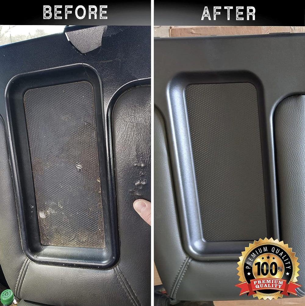 EcoAuto PU texture close-up demonstrating durable, easy-to-clean surface