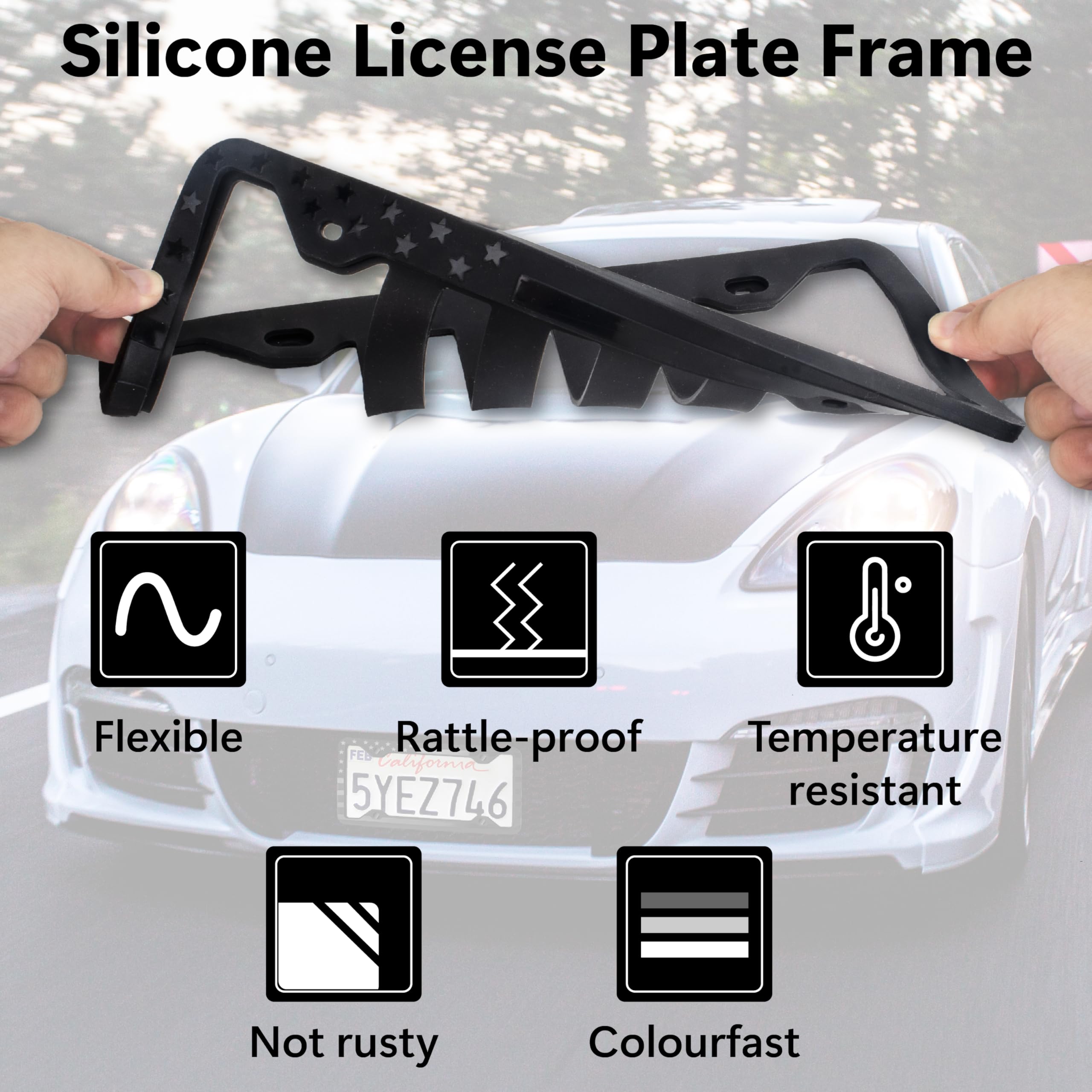 ecocstm side profile showing flexible silicone thickness for vibration reduction