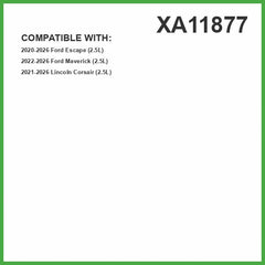 ECOGARD XA11877 close-up of filter media highlighting particle-capture capability