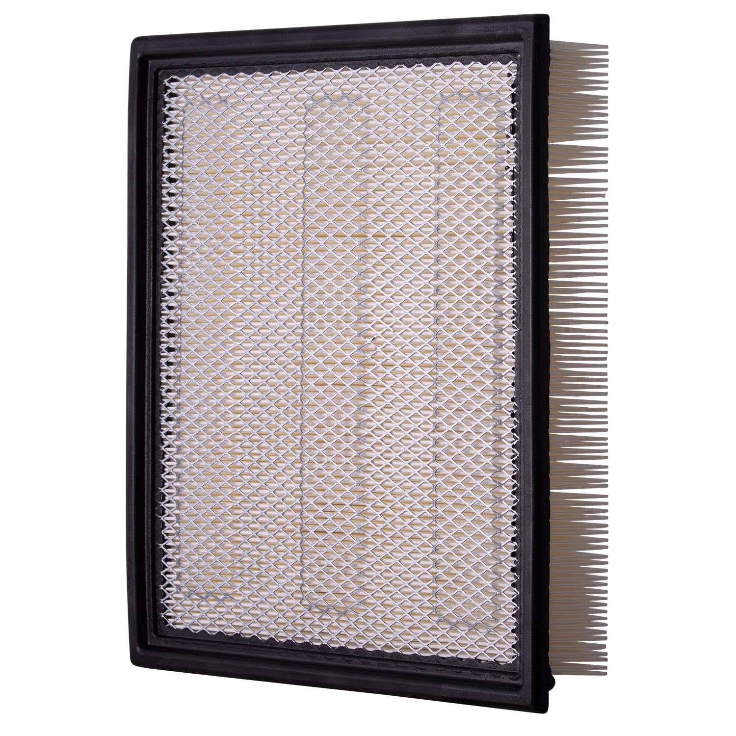 ECOGARD filter media close-up highlighting multilayer fibers for superior capture