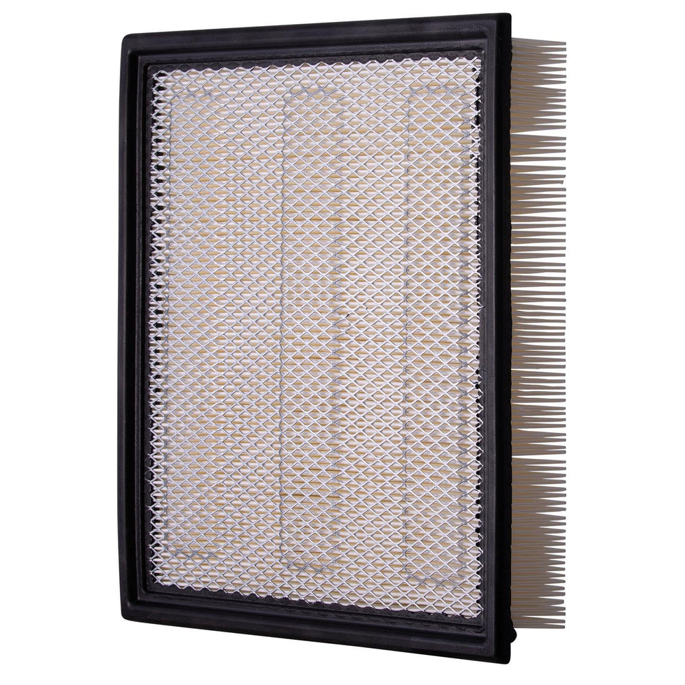 ECOGARD filter media close-up highlighting multilayer fibers for superior capture