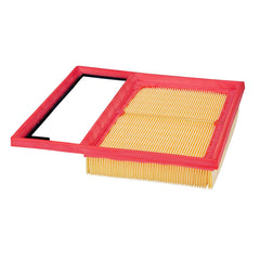 ECOGARD pleated filter media close-up displaying high-capacity filtration performance