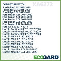 ECOGARD XA6272 installed in engine bay demonstrating easy replacement