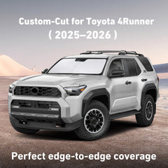 EcoNour sunshade full windshield coverage protecting interior from sun