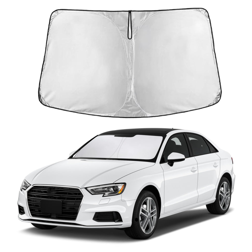 EcoNour front view showing full windshield coverage and instant heat reduction