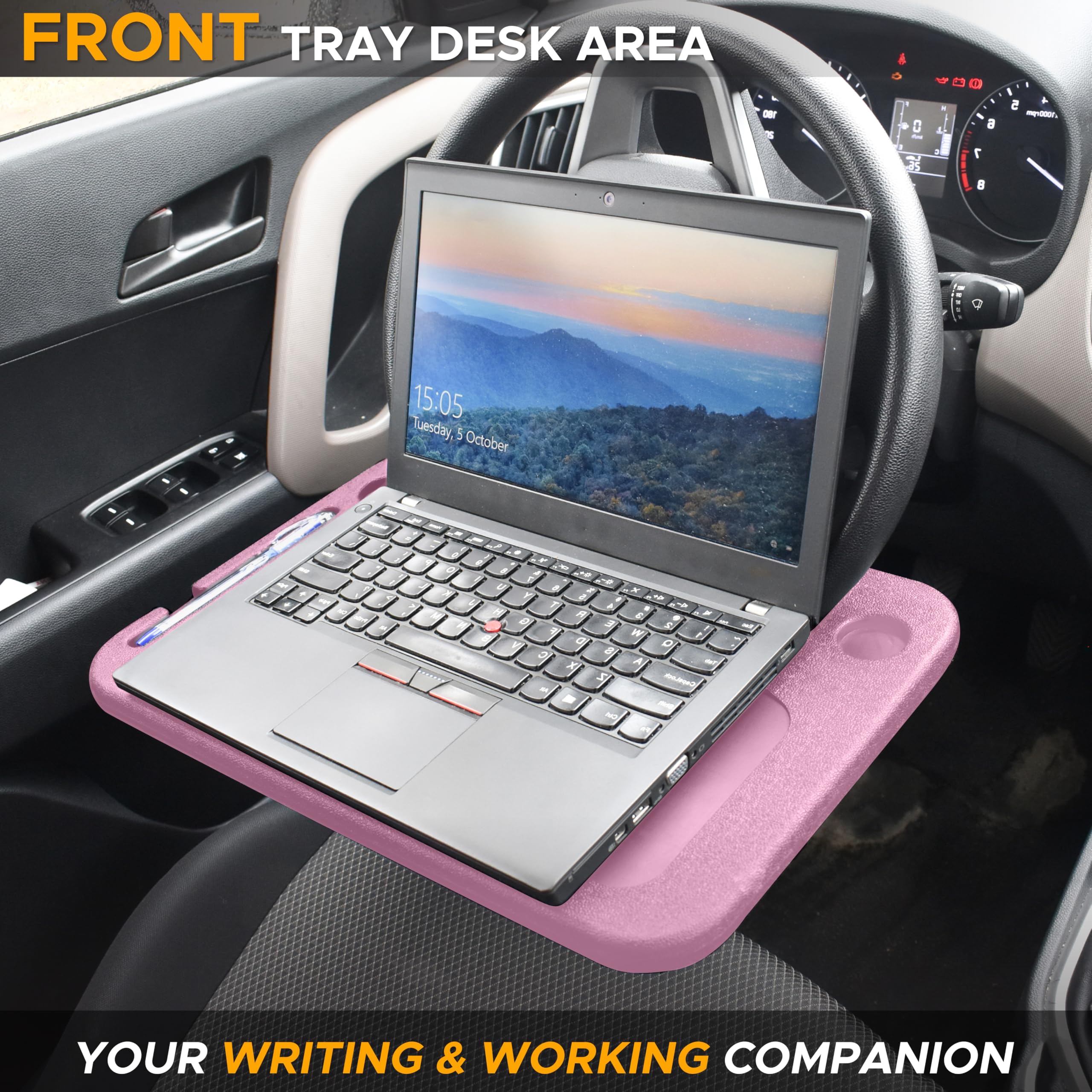 EcoNour close-up of tray surface highlights easy-clean texture benefit