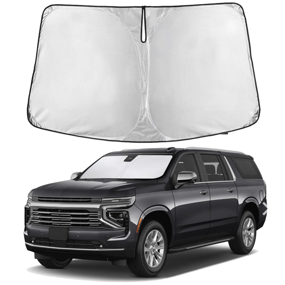 EcoNour front full windshield coverage fitting Chevrolet Suburban to block sun