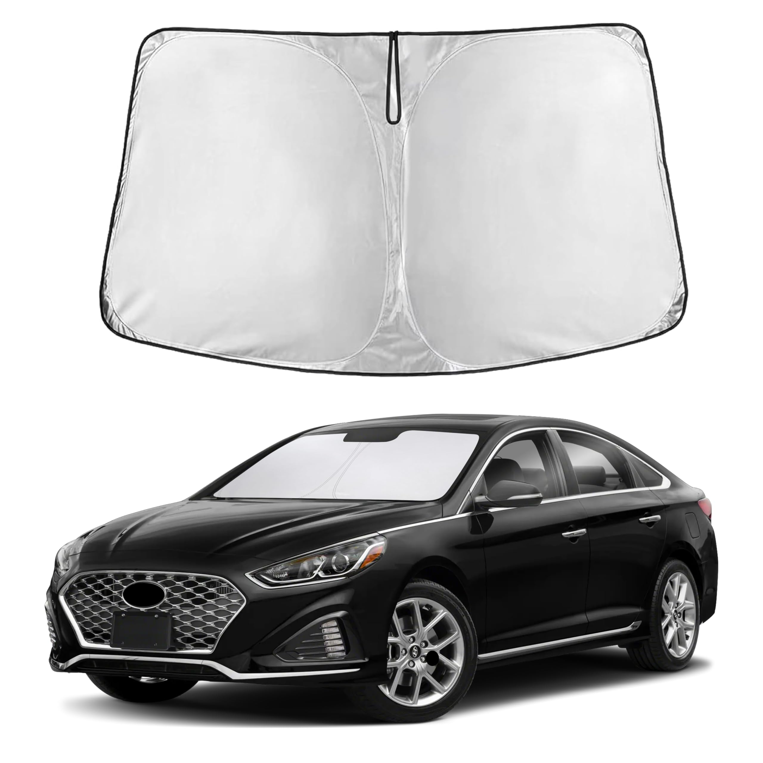 EcoNour front packaging showing full windshield coverage benefit