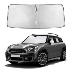 EcoNour front view showing full windshield coverage and sun protection