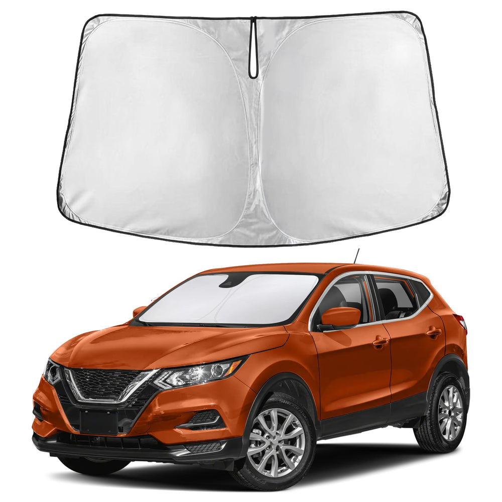 EcoNour front view packaging showing full-fit shade and quick install benefit