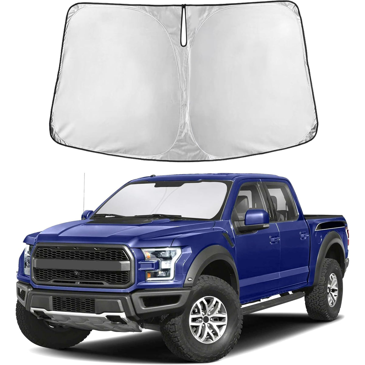 EcoNour front-view showing full windshield fit and full coverage protection