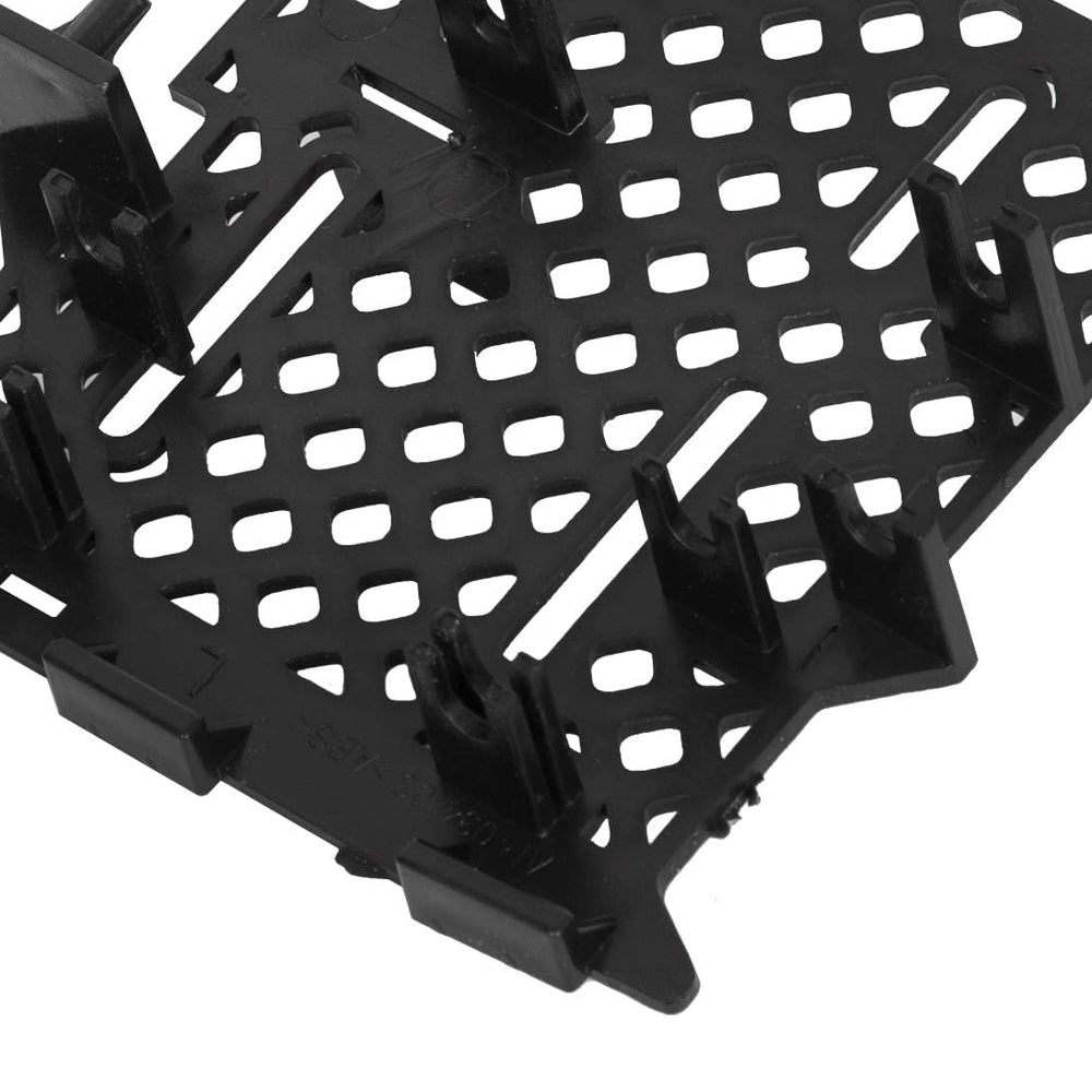 ECOTRIC assembly screw locations showing mounting points for secure radio installation