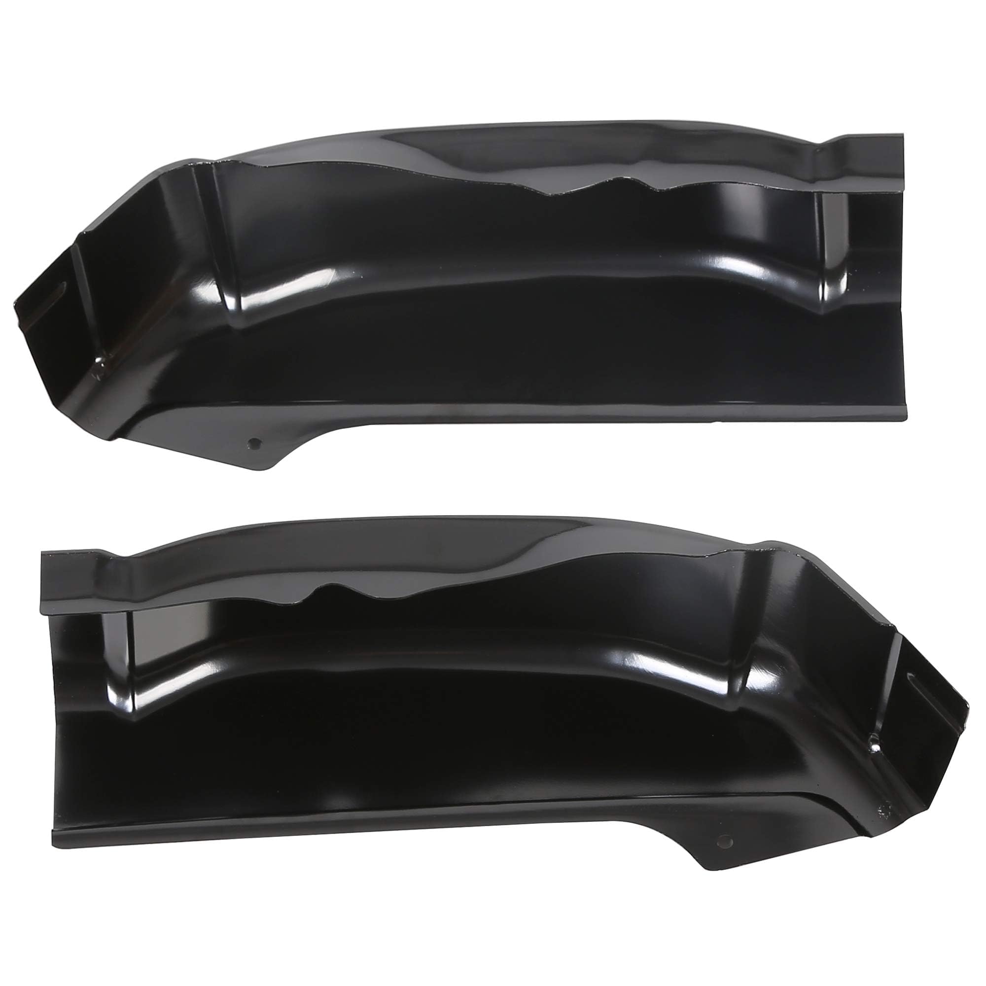ECOTRIC packaged cab corners ready to ship showing included left and right panels