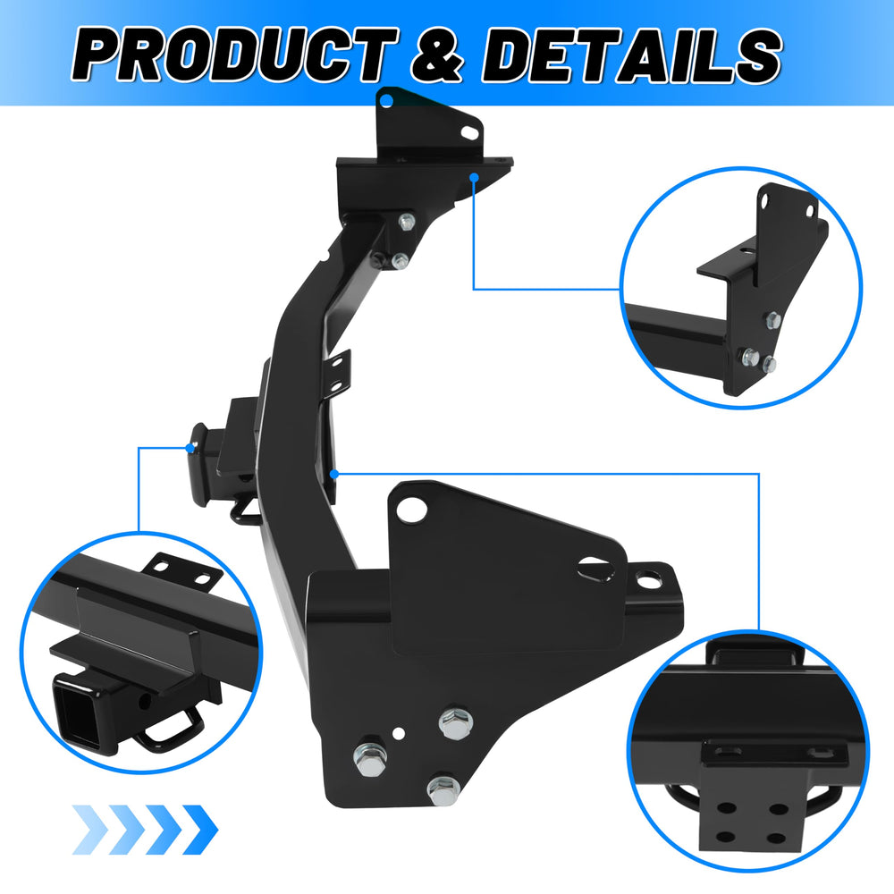 ECOTRIC rust-resistant coated finish protecting hitch from corrosion