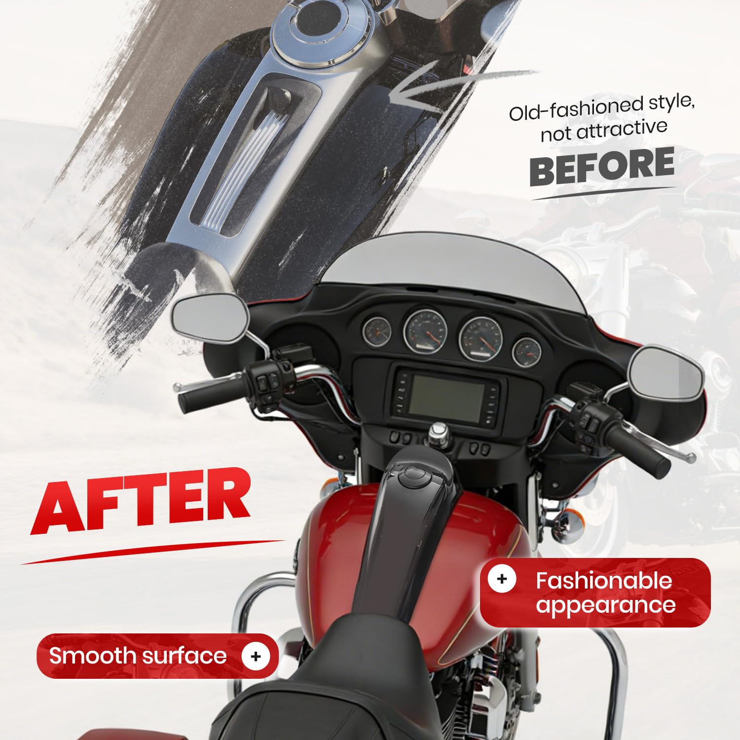 ECOTRIC side profile highlighting contour and improved aesthetic look