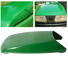ECOTRIC hood front view showing fit and curb appeal benefit