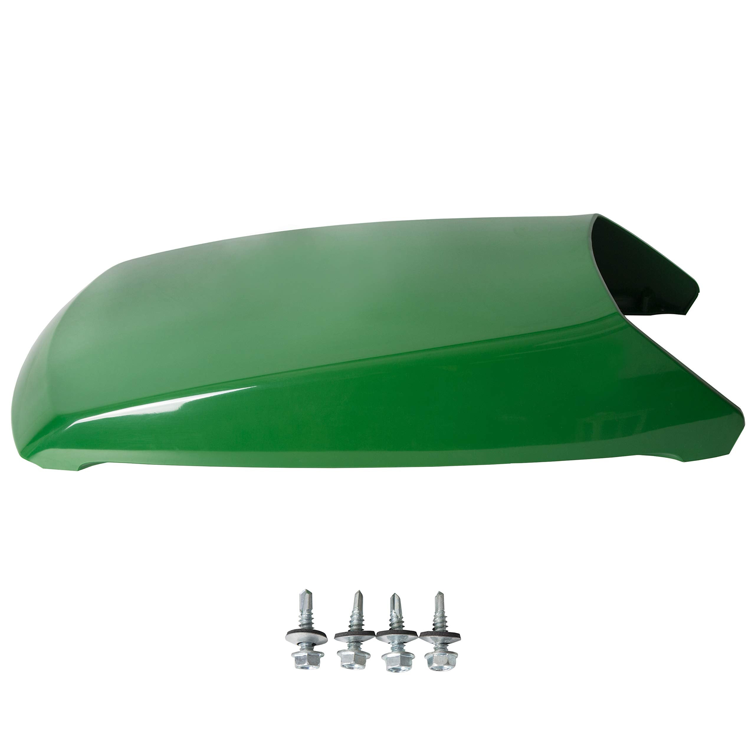 ECOTRIC hood rear discharge view showing compatibility with LTR models benefit