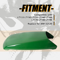 ECOTRIC hood surface texture detail highlighting durable plastic benefit