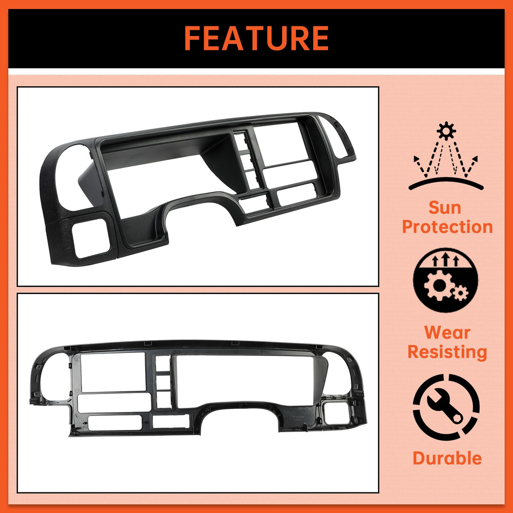 ECOTRIC installed in dash vehicle demonstrating double-DIN head unit readiness