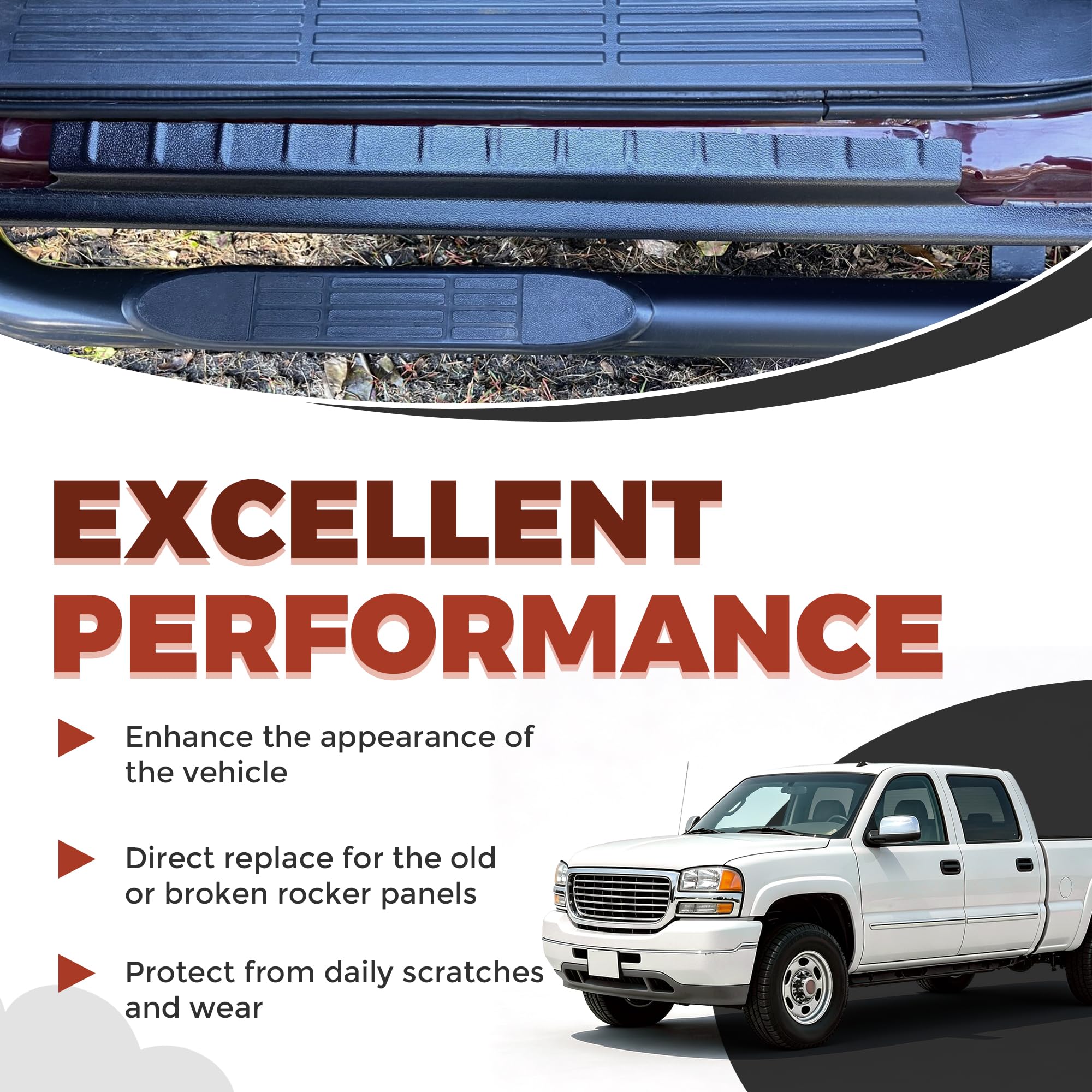 ECOTRIC installed on Silverado side profile showing sleeker lower body