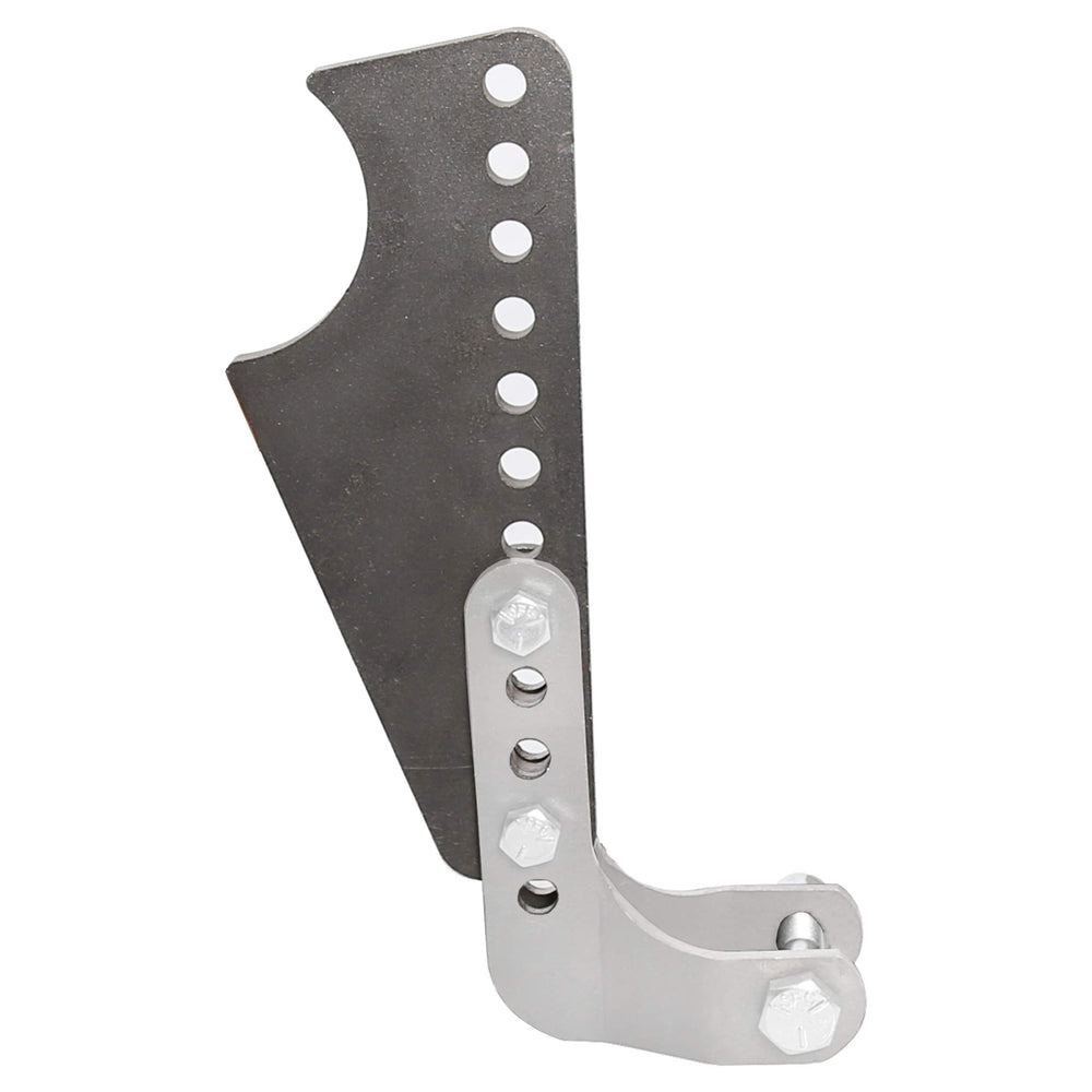 ECOTRIC L-bracket detail with bolts showing sturdy mounting and easy assembly