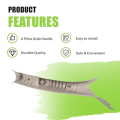 ECOTRIC left grab handle mounting points detail for easy installation