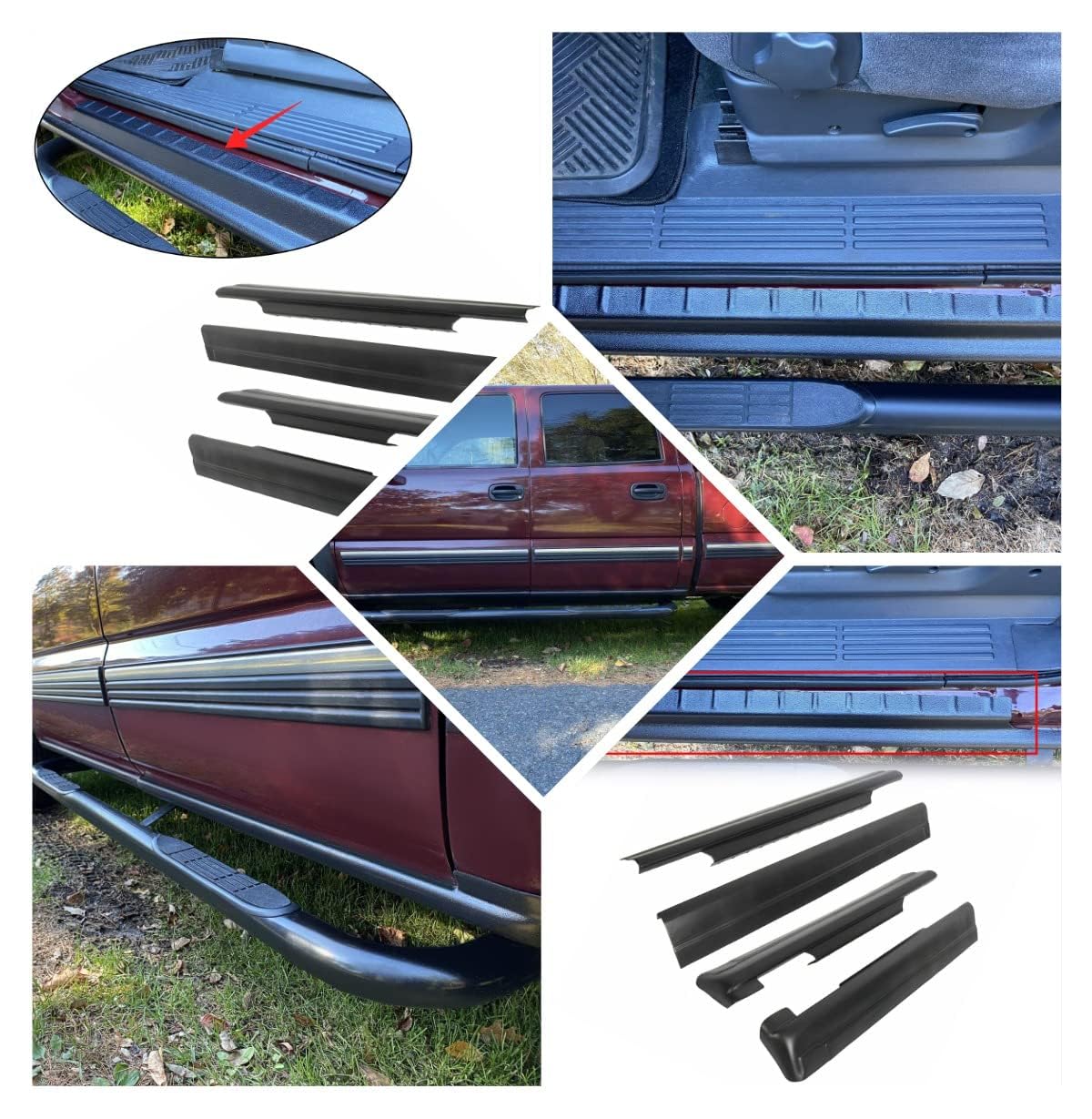 ECOTRIC on truck in offroad setting illustrating protection and style
