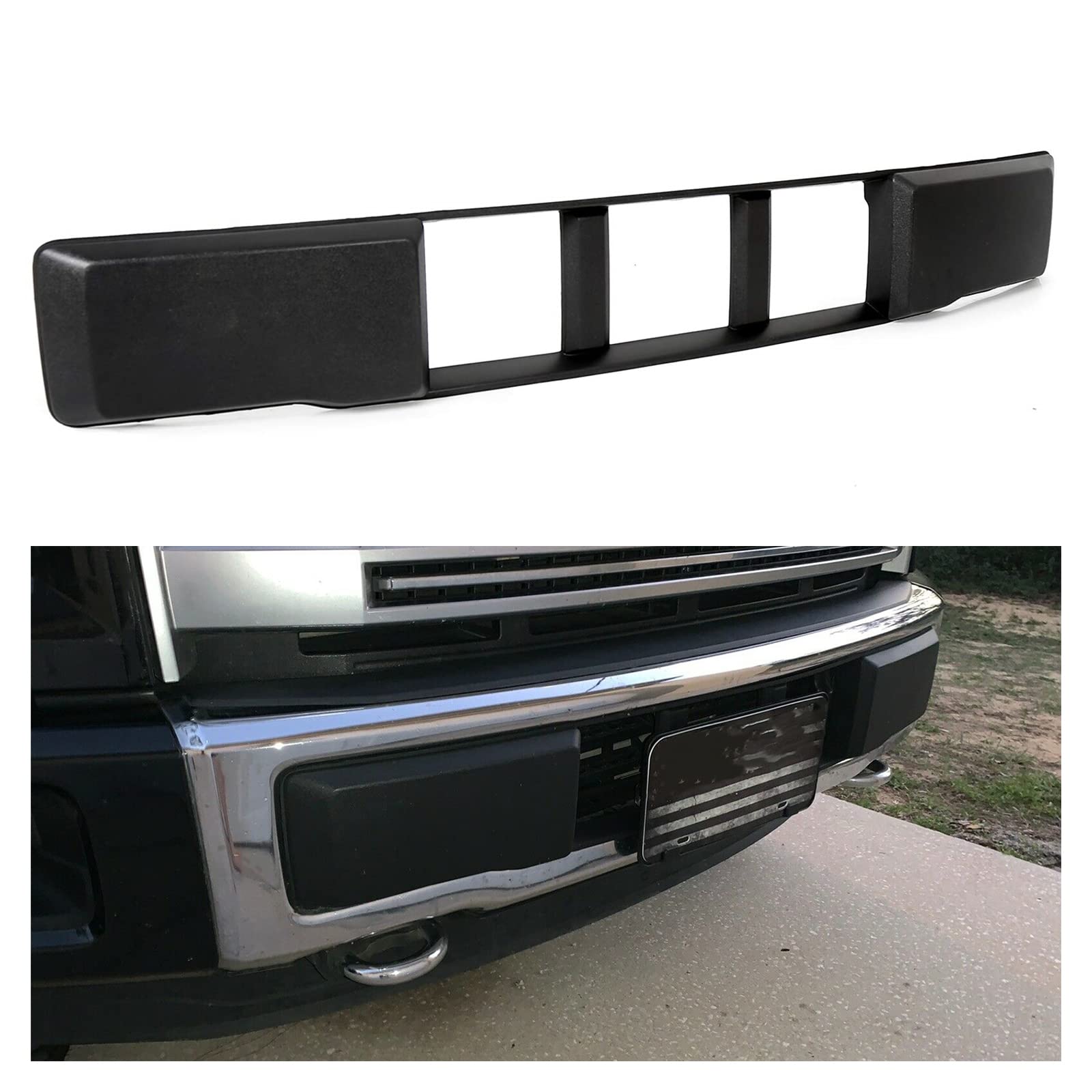 ECOTRIC lower grille front view showing clean fit and restored appearance