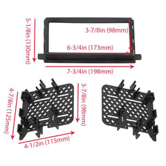 ECOTRIC mounted with double-DIN stereo demonstrating integrated OEM-style look