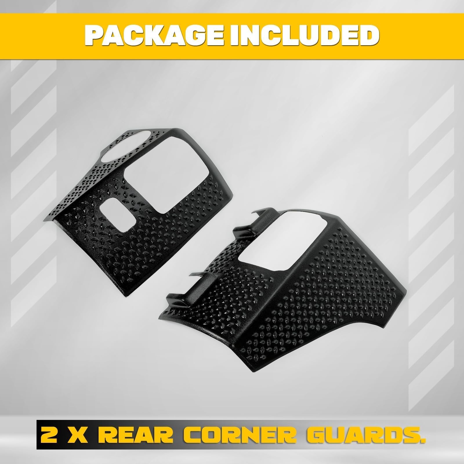 ECOTRIC guards on offroad Jeep demonstrating mud and rock protection