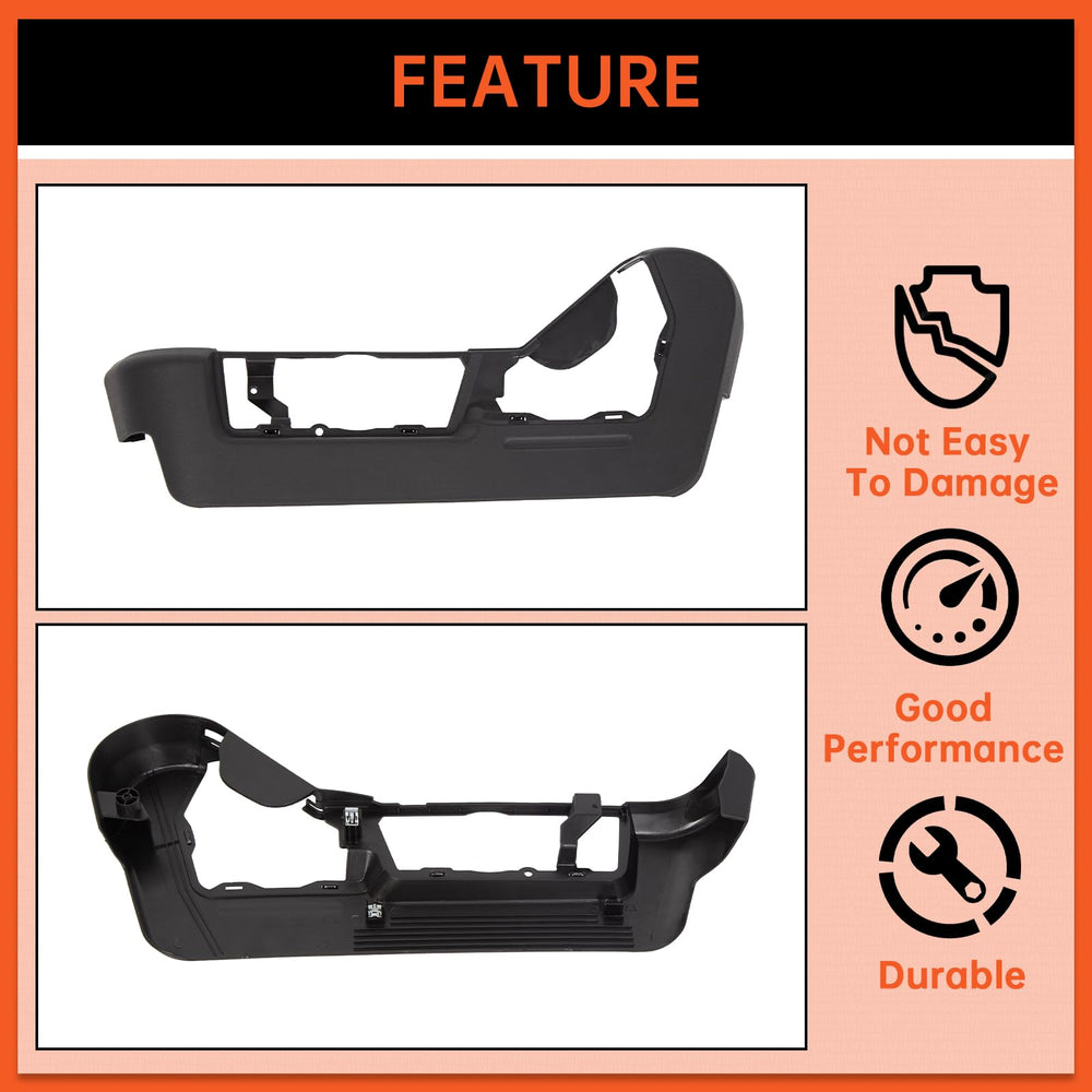 ECOTRIC bezel side profile revealing shape and OEM-equivalent contours