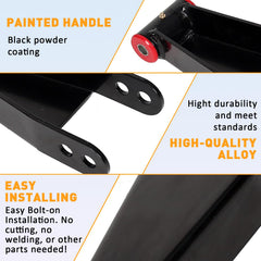 ECOTRIC textured black powder-coating finish preventing corrosion and maintaining appearance