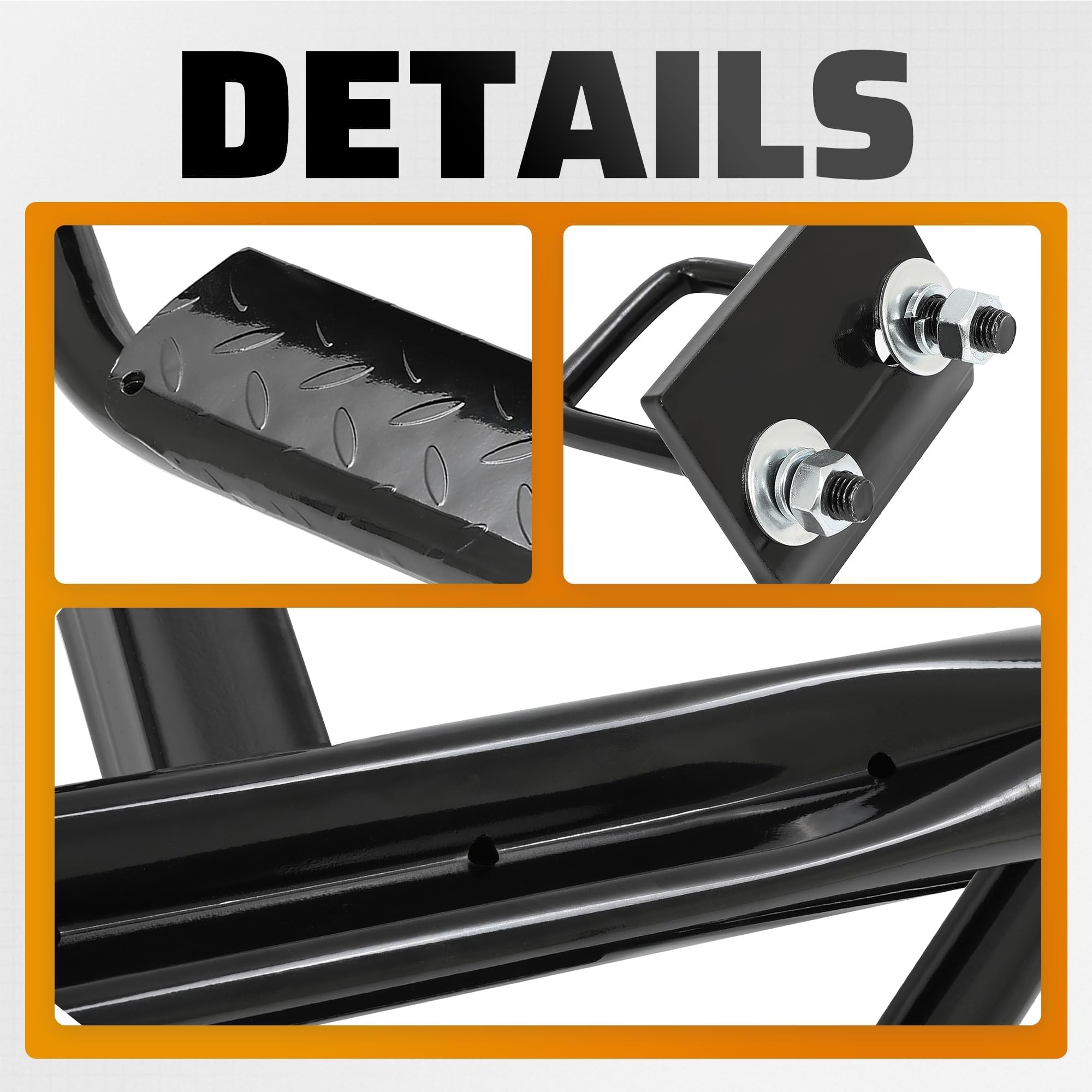 ECOTRIC angled rear shot showing bumper protection and impact reduction