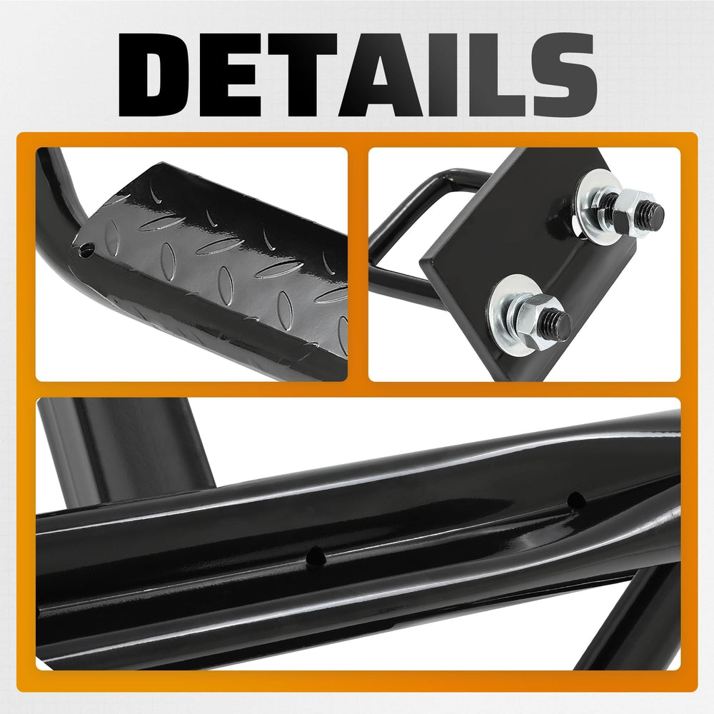 ECOTRIC angled rear shot showing bumper protection and impact reduction
