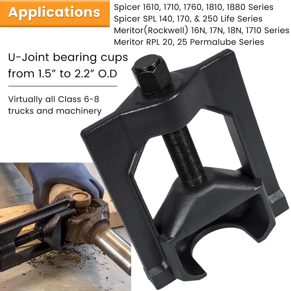 E-cowlboy close-up of puller jaws showing hardened steel and durable grip benefit