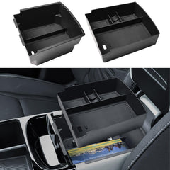 EDBETOS organizer front view showing exact fit and tidy storage benefit
