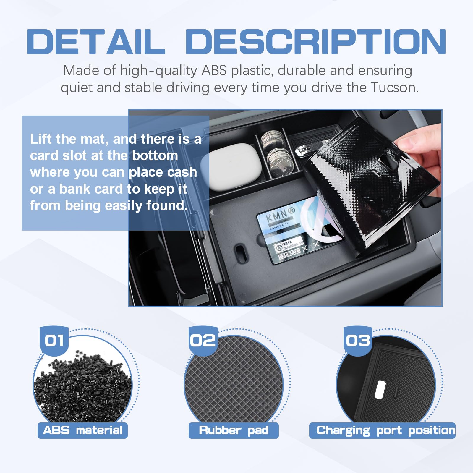 EDBETOS tray with phone and keys demonstrating simple daily organization