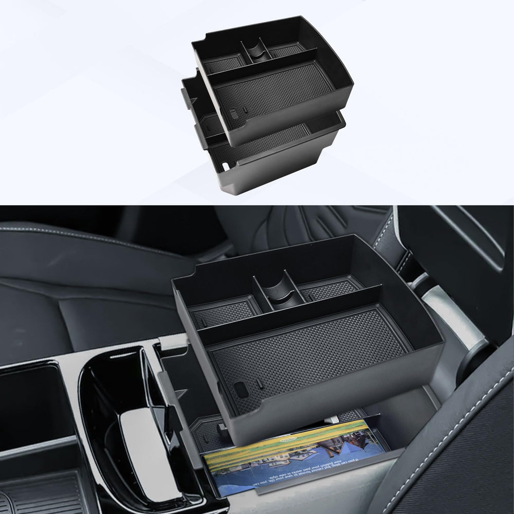 EDBETOS organizer beside hand illustrating compact size and capacity
