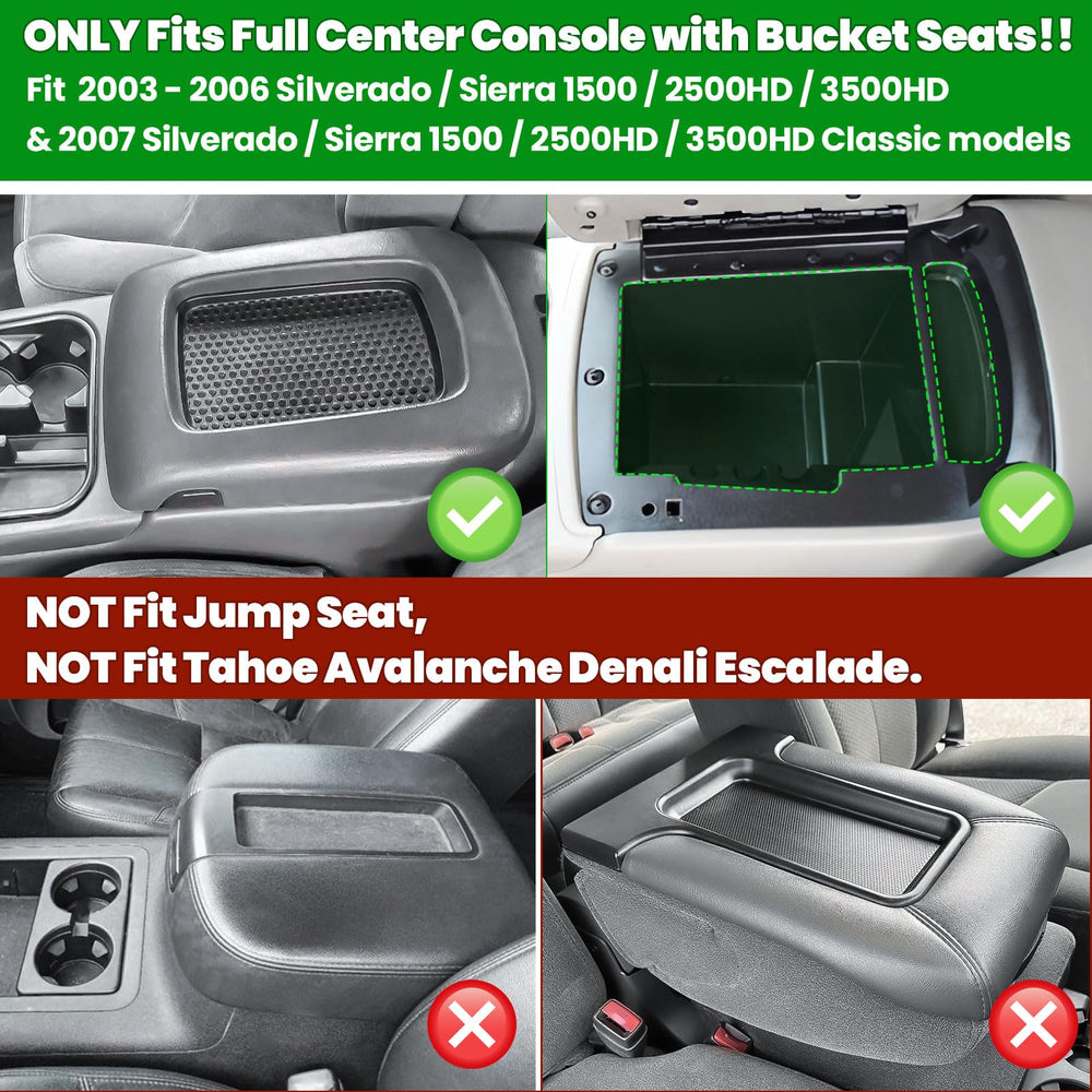EDBETOS installed in Silverado console demonstrating secure fit and reduced clutter