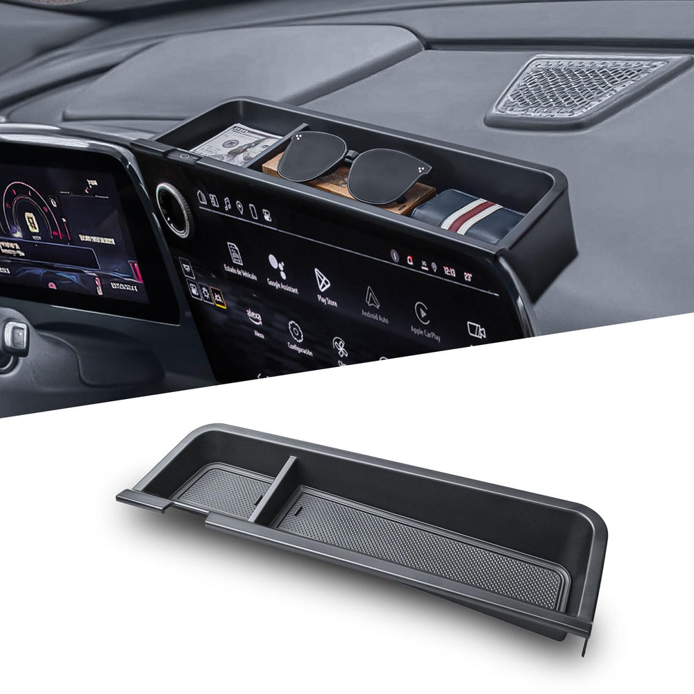 EDBETOS lifestyle shot inside vehicle showcasing neat, clutter-free dashboard