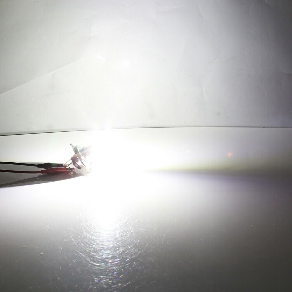 Edearkar white 6000K beam pattern improving nighttime visibility