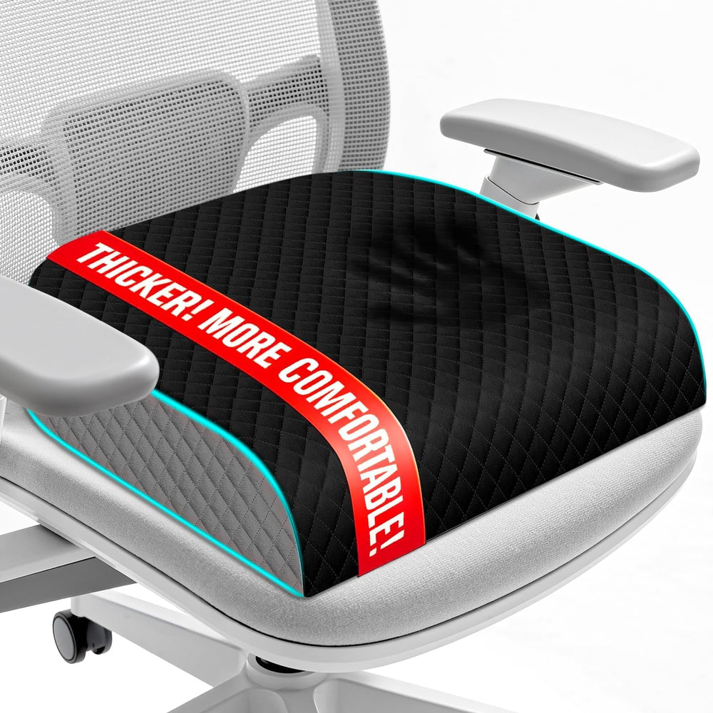 EdenDwell front view of large seat cushion showing clean profile and comfort