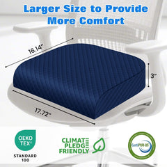 EdenDwell memory foam cross-section highlighting high-density support and contouring