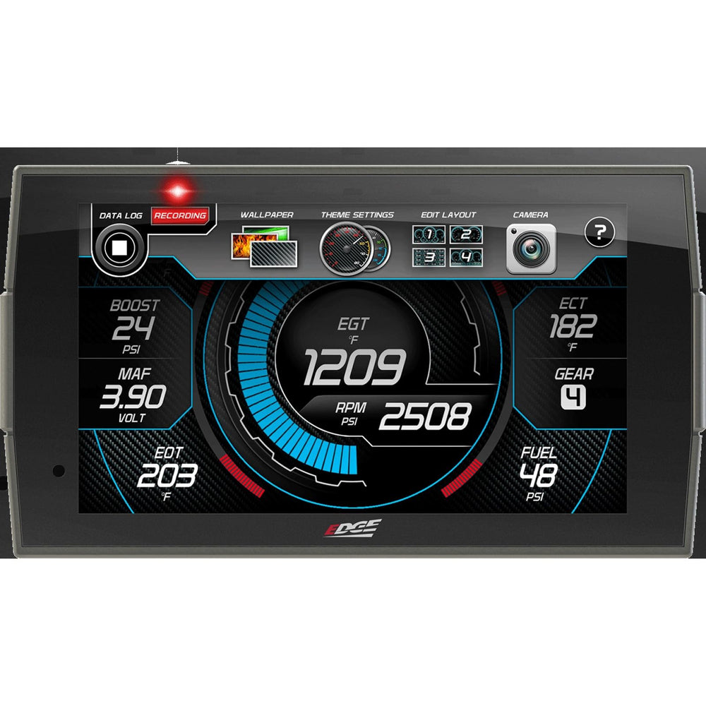Edge Insight CTS3 installed on dashboard showing improved monitoring while driving