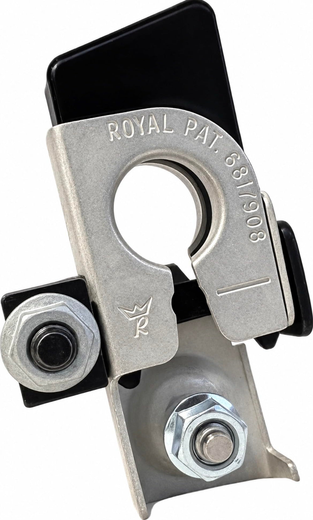 EDS negative terminal front profile showing secure fit benefit